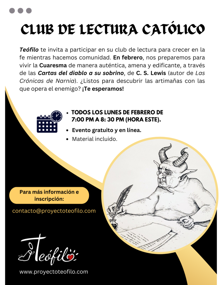 Club de lectura: Cartas del diablo a su sobrino, de C.S. Lewis